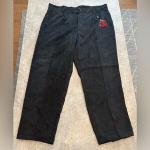 Classic Black Corduroy Trousers for Men